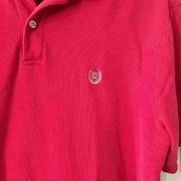 Chaps Men’s Size Medium Rich Dark Pink, Casual Polo Shirt - Picture 2 of 6